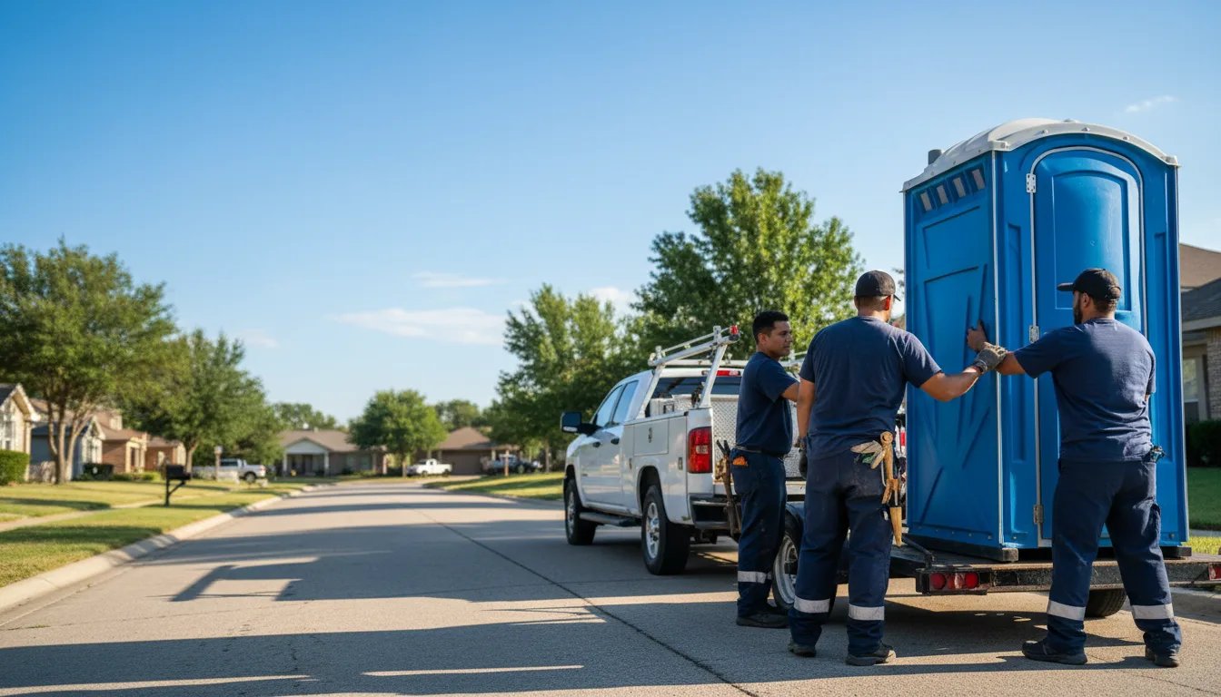 Portable Toilet Rental in Odonnell, TX near me